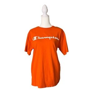 Champion Orange Short Sleeve Tee
